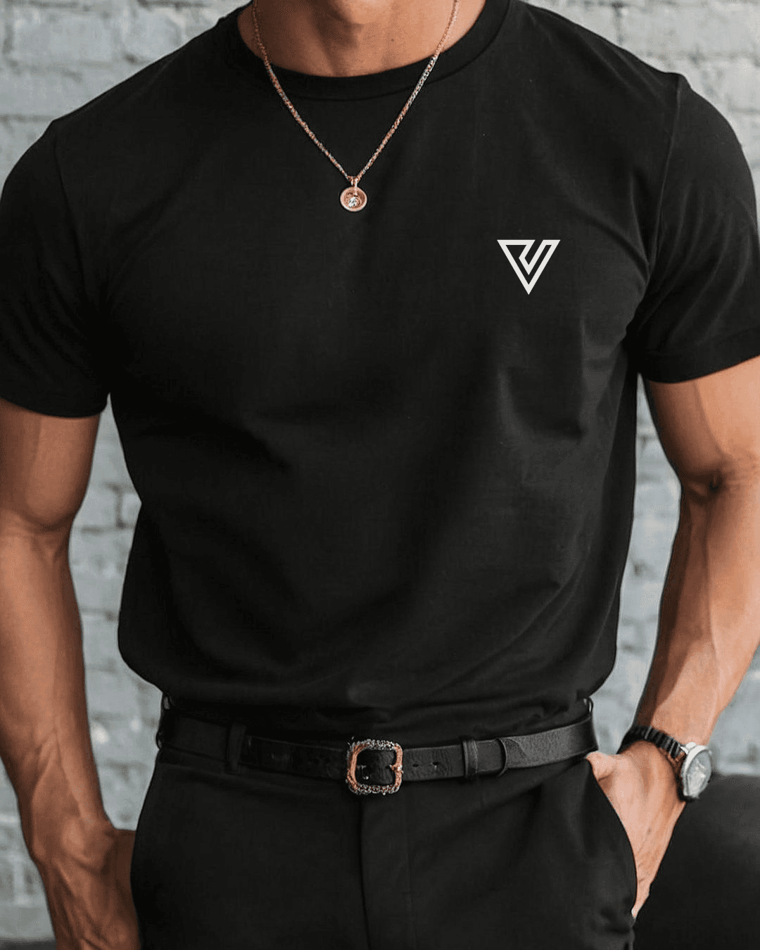 Remera Negra Premium Vitae