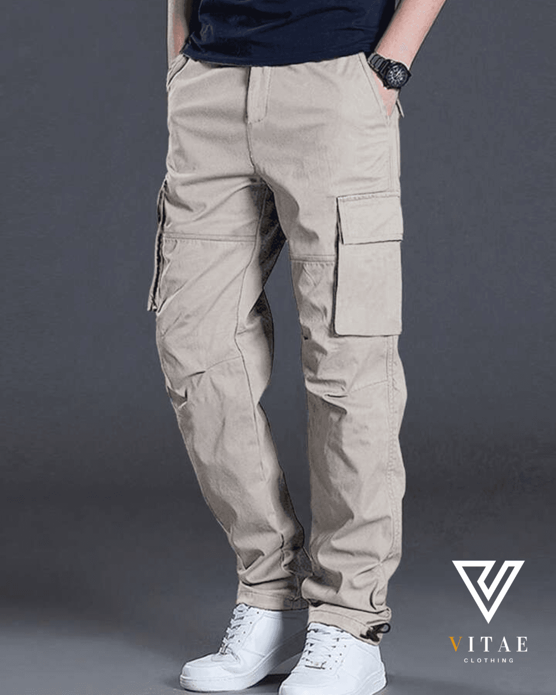 Pantalon Cargo Jogger Utility vista 3